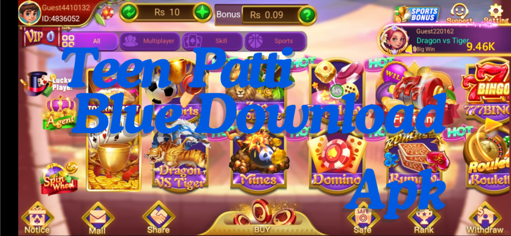 Teen Patti Blue Download